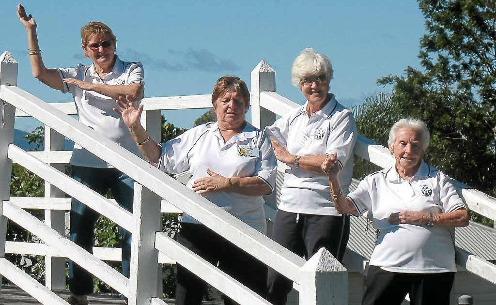 Robyn Clearmonth (left), Joan Bradly, Betty Bailey and Joyce Colls are enjoying the benefits of tai chi to improve the health and mobility of arthritis sufferers. Robyn Clearmonth (left), Joan Bradly, Betty Bailey and Joyce Colls are enjoying the benefits of tai chi to improve the health and mobility of arthritis sufferers.